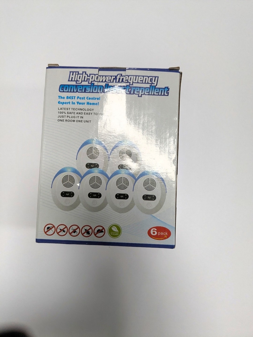 New Ultrasonic Pest Repeller - White